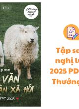 Tập san bài văn nghị luận xã hội 2025 PDF miễn phí - Thưởng Thức Sách